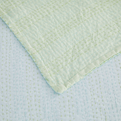 Hand Stitched Reversible Kantha Throws