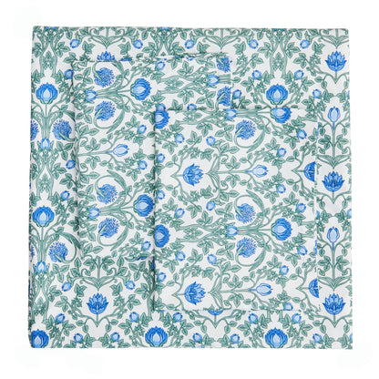 Arts &amp; Crafts Floral Printed Duvet Set