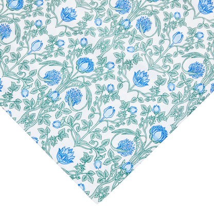 Arts &amp; Crafts Floral Printed Duvet Set