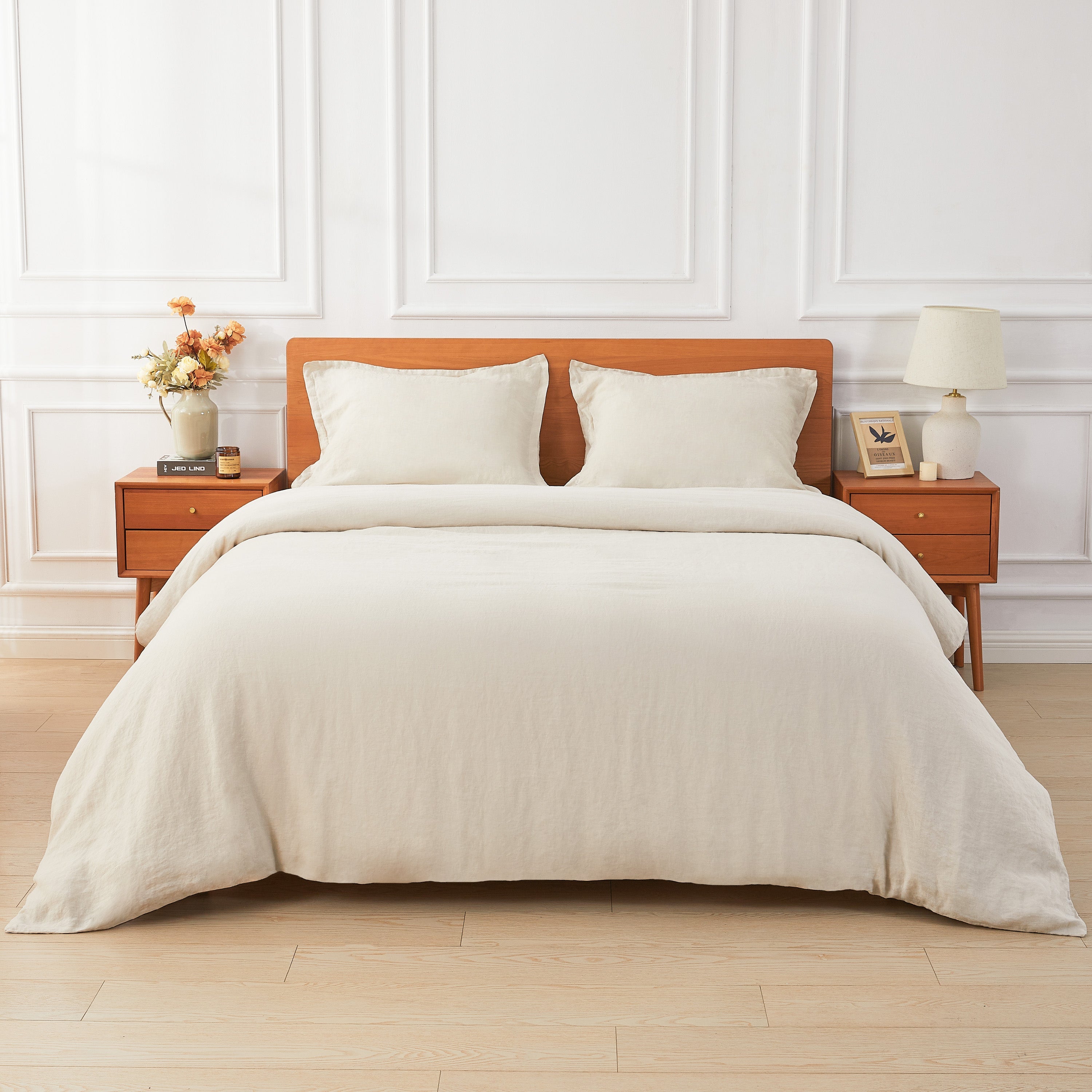 100% Linen Duvet Cover Set