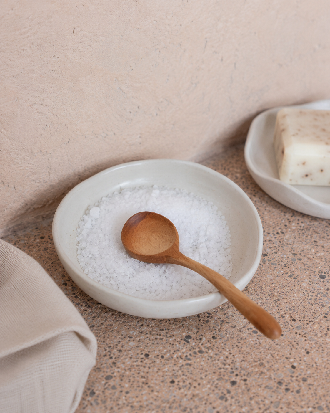 Teak Sugar Spoon
