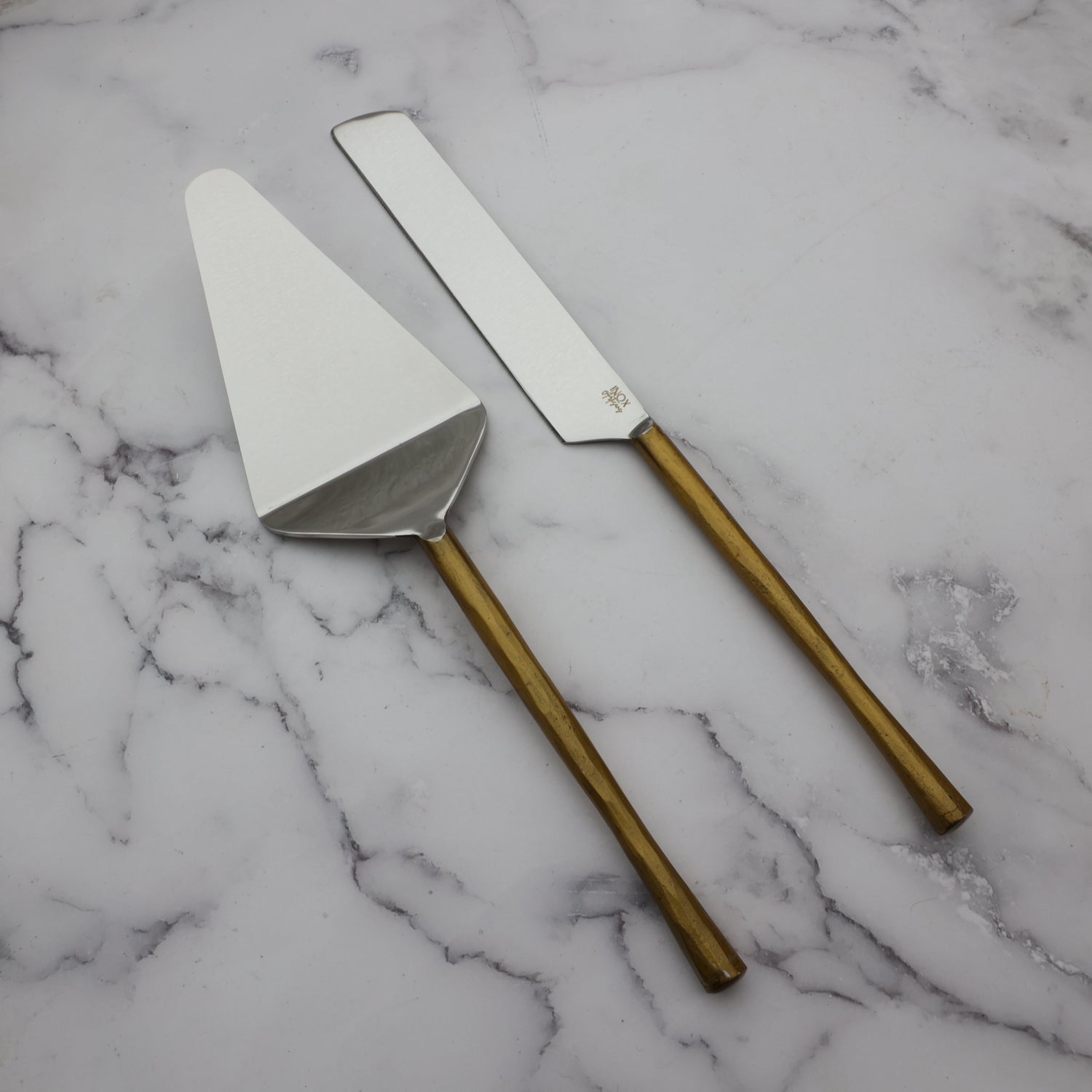 Camellia Cake Server 2 Piece Set