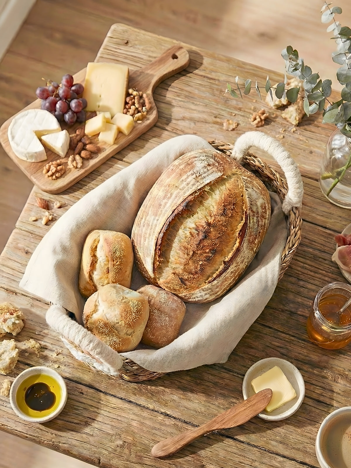 Savar Oval Bread Basket