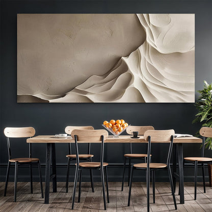 Beige Minimalist Wall Art IV