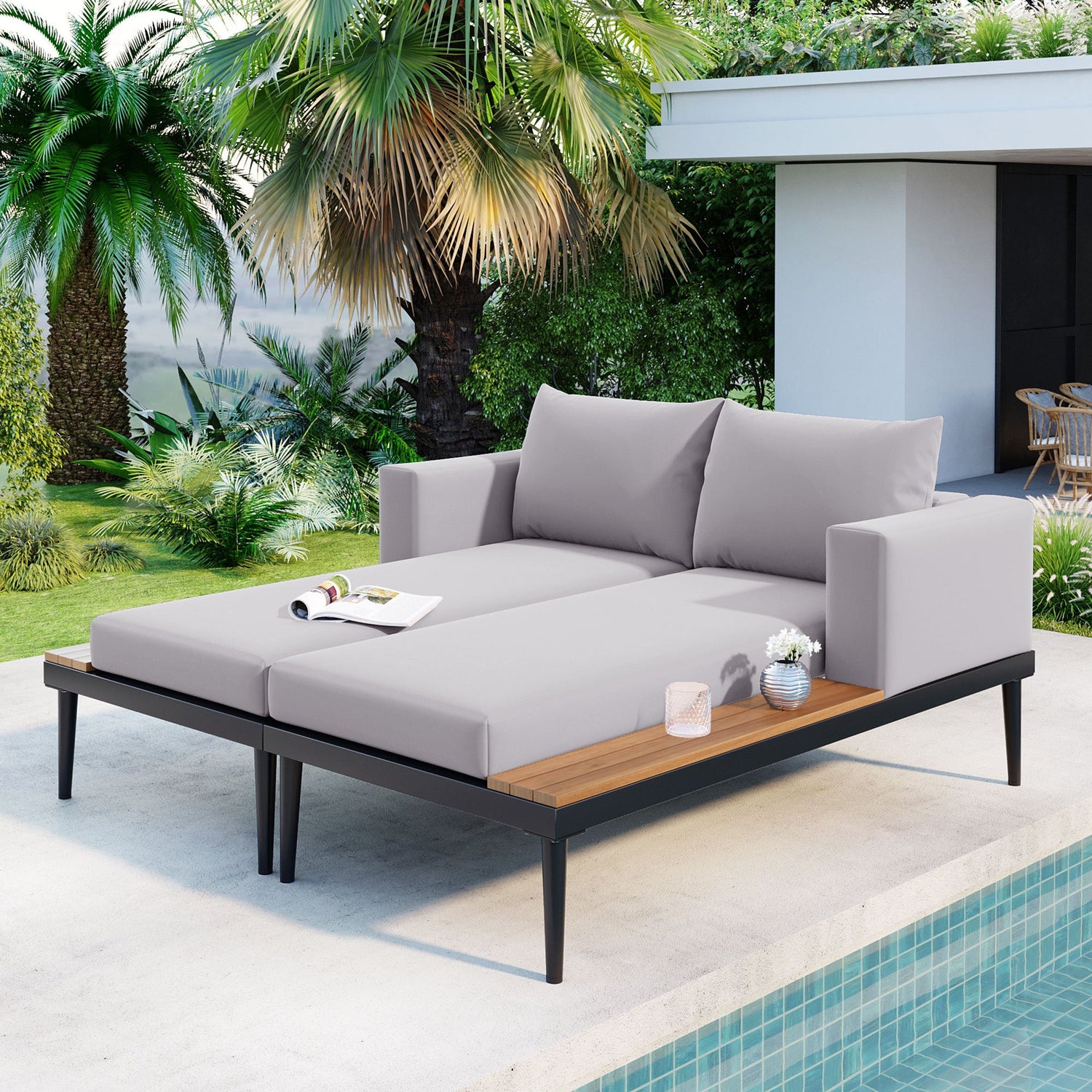 Outdoor Daybed - Double (2-in-1)