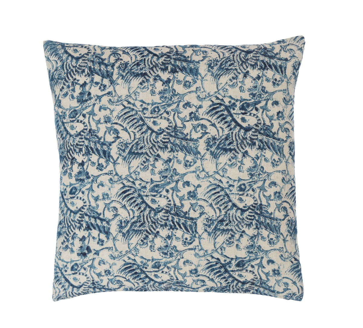 Crane Indigo Pillow Cover