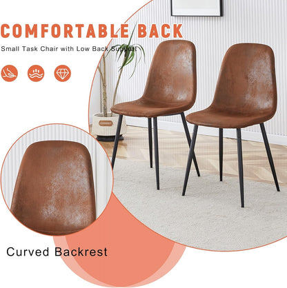 Modern Round Dining Set For Four