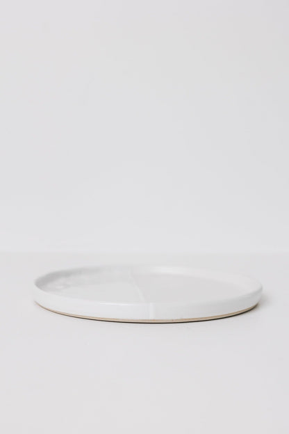 Sonnet Dinner Plate - Matte White/Glossy White - Set of 6