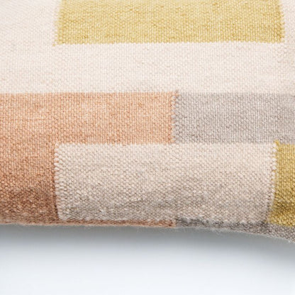 Shale Handloom Cotton Large Lumbar Pillow