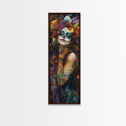 Chicano Art - Day Of The Dead Canvas Print
