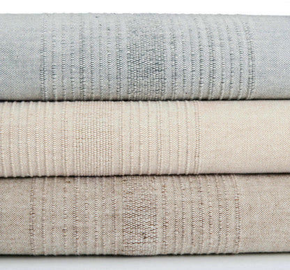 Handwoven 100% Cotton Throw Pillow with Insert