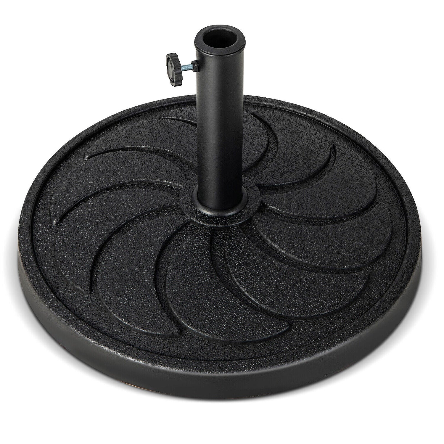 Heavy Duty Round Outdoor Umbrella Base - 40lb