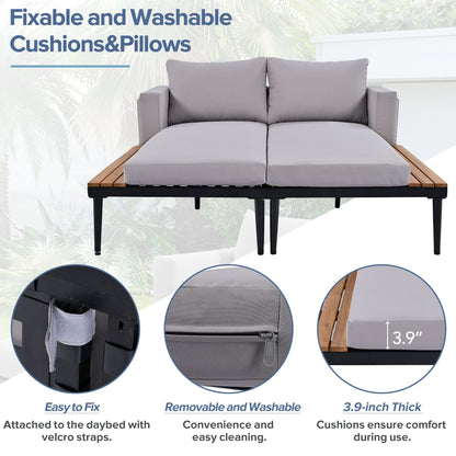 Outdoor Daybed - Double (2-in-1)
