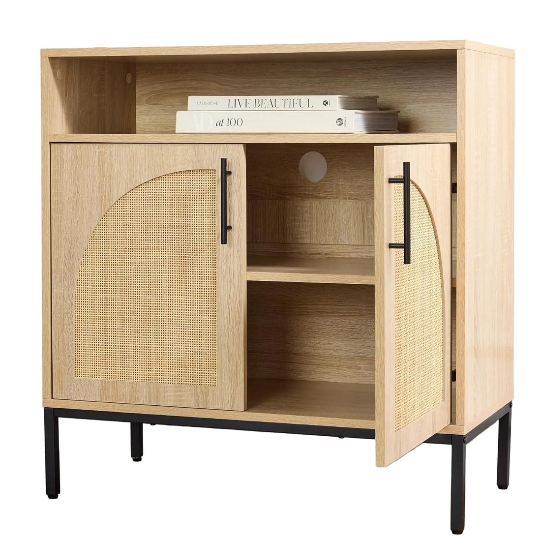Rattan Sideboard Buffet Cabinet