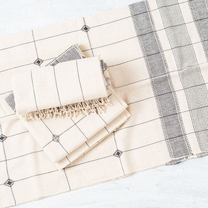 Handwoven Organic Cotton Bedspread - King Size