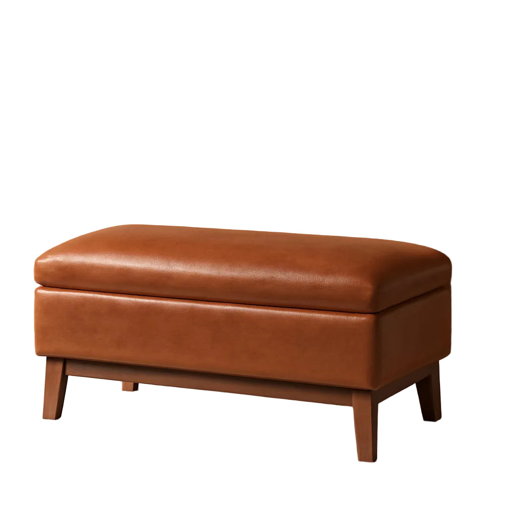 Mid Century Modern Storage Ottoman