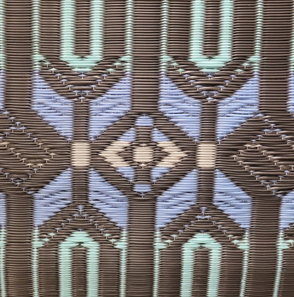 Moroccan Periwinkle Reversible Outdoor Mat