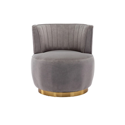 360 Degree Swivel Cuddle Barrel Accent Sofa Chairs