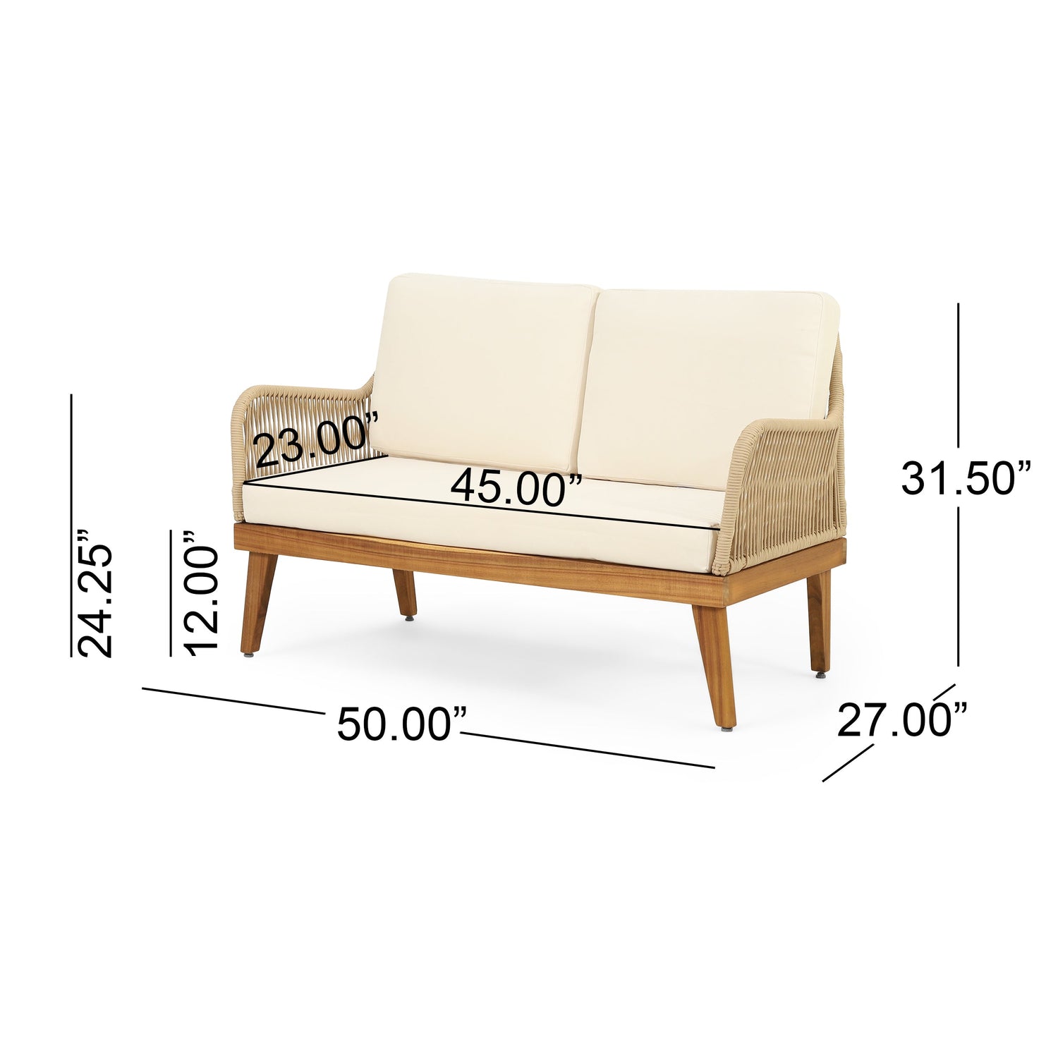 Annisa Outdoor Chat Set