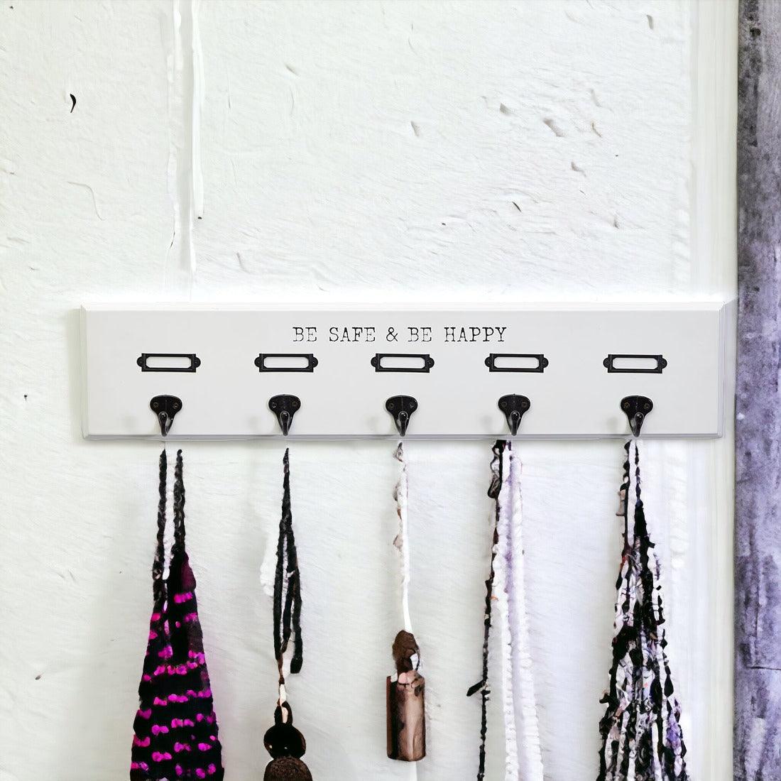 Wooden "Hang This Way" Wall Hooks