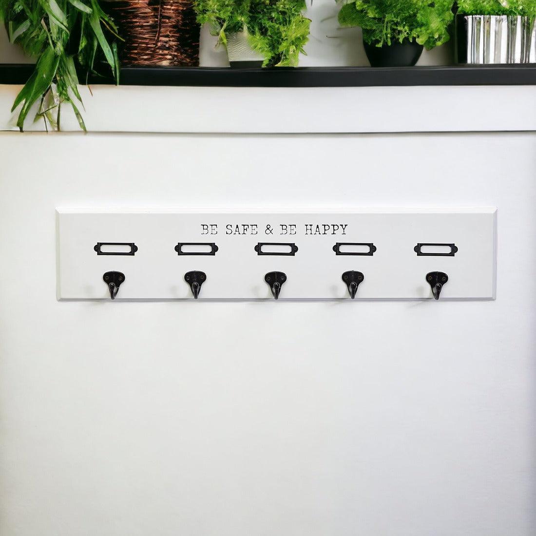 Wooden "Hang This Way" Wall Hooks