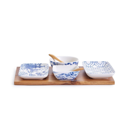 Chinoiserie Tapas 7 Piece Serving Set