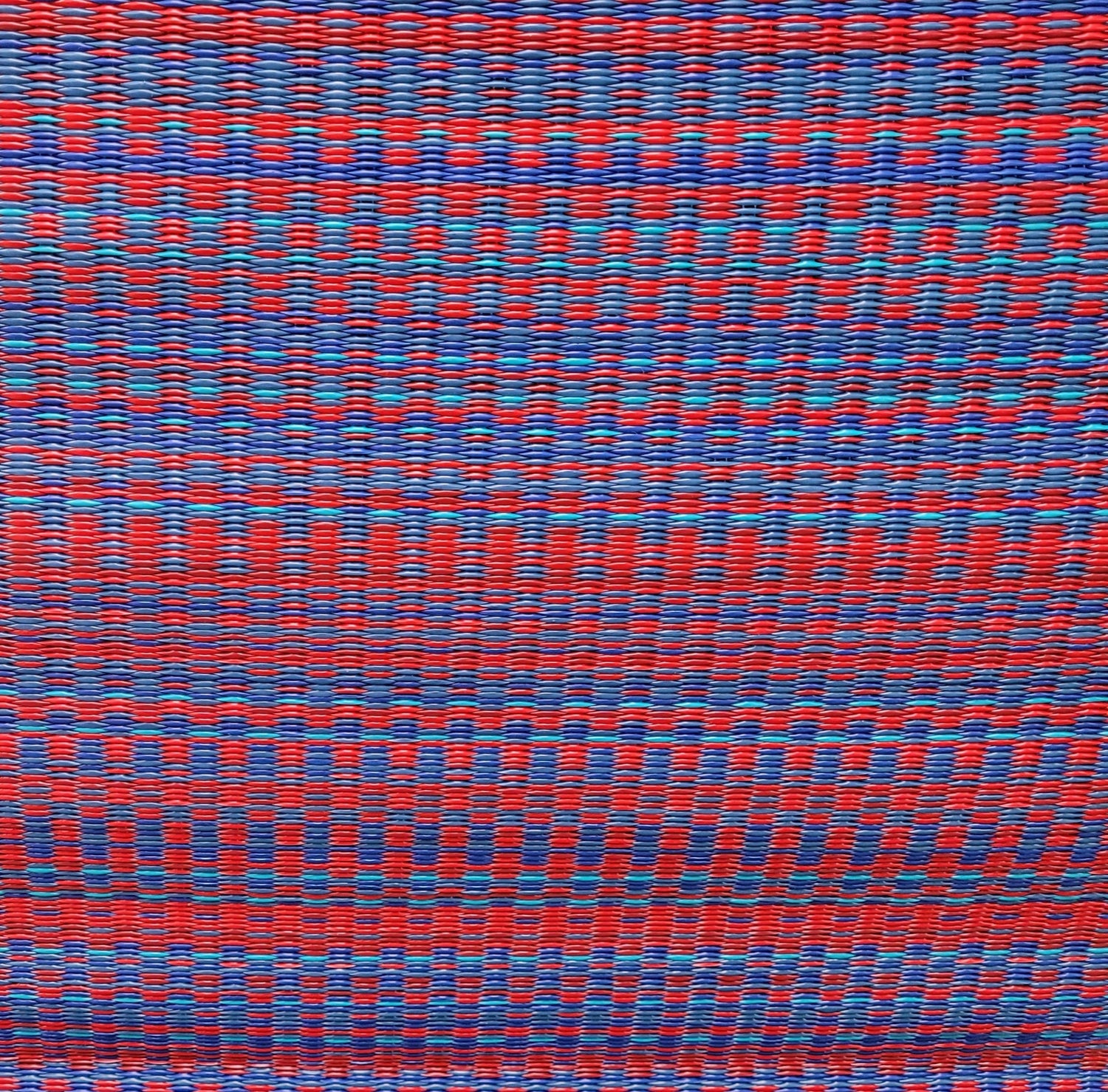 Mixed Indigo Plum Reversible Outdoor Mat