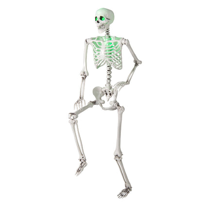 5.5 FT Pre-lit, Battery-operated Skeleton - Green