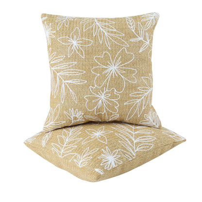 Outdoor/Indoor Throw Pillows - 2 Piece Set