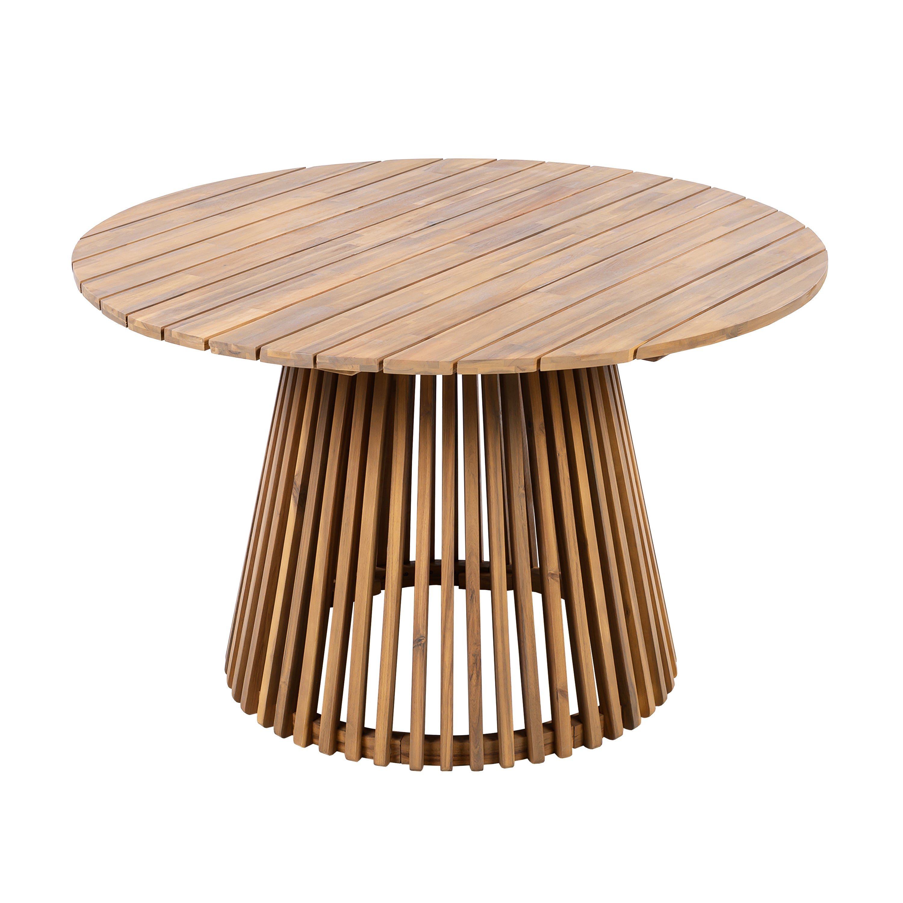 Outdoor Acacia Wood Patio Dining Table - 47.25"