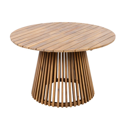 Outdoor Acacia Wood Patio Dining Table - 47.25"