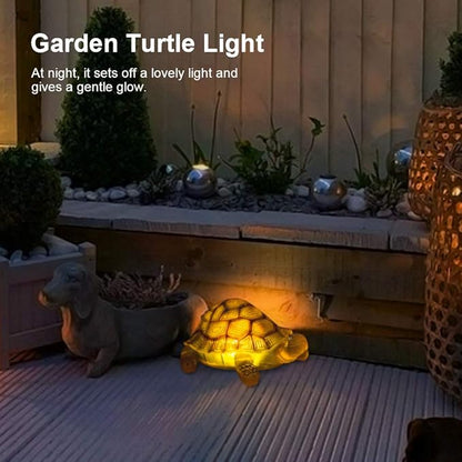 Solar Garden Turtle