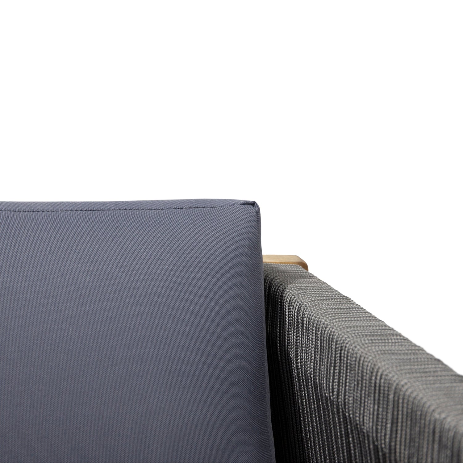 LAUREL Outdoor 4 Piece Chat Set in Gray
