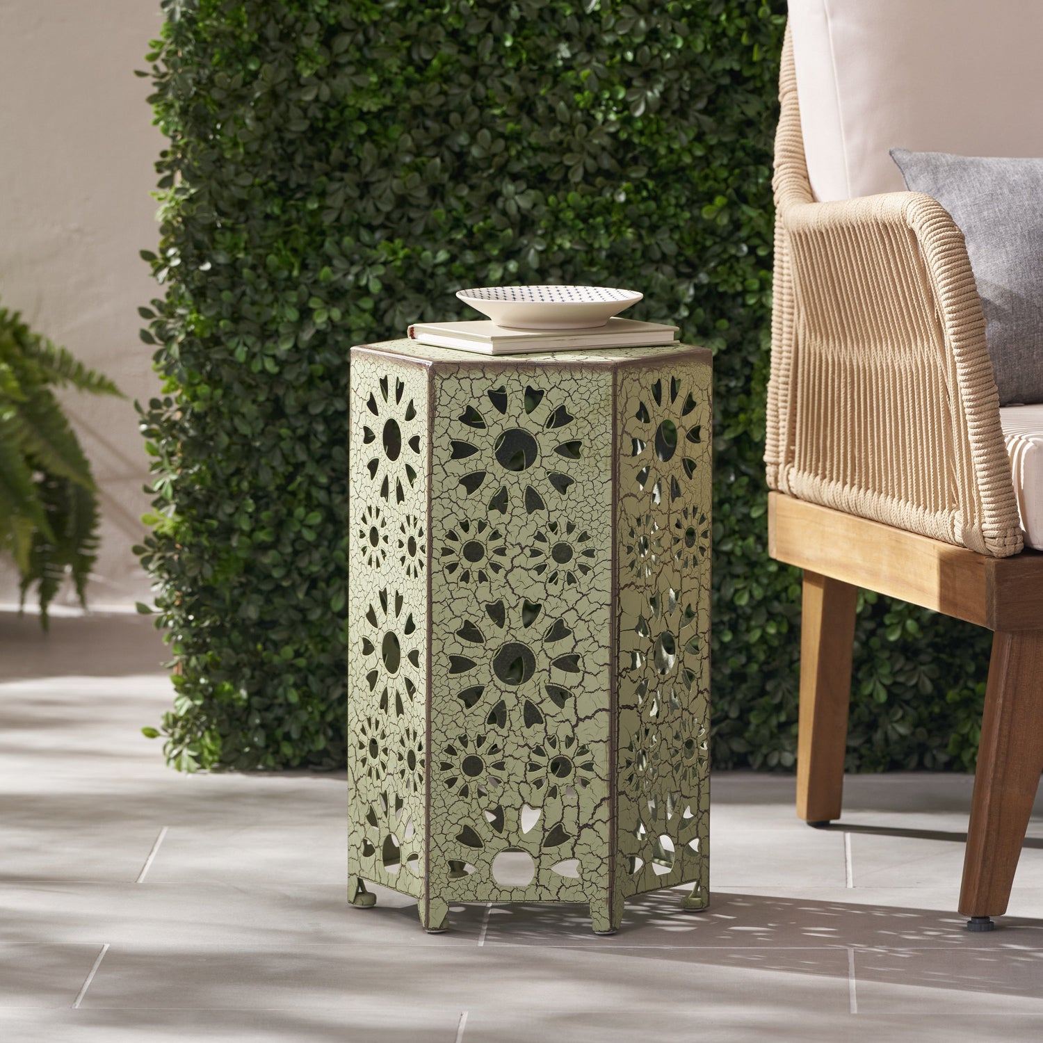 ELIANA Side Table - Green