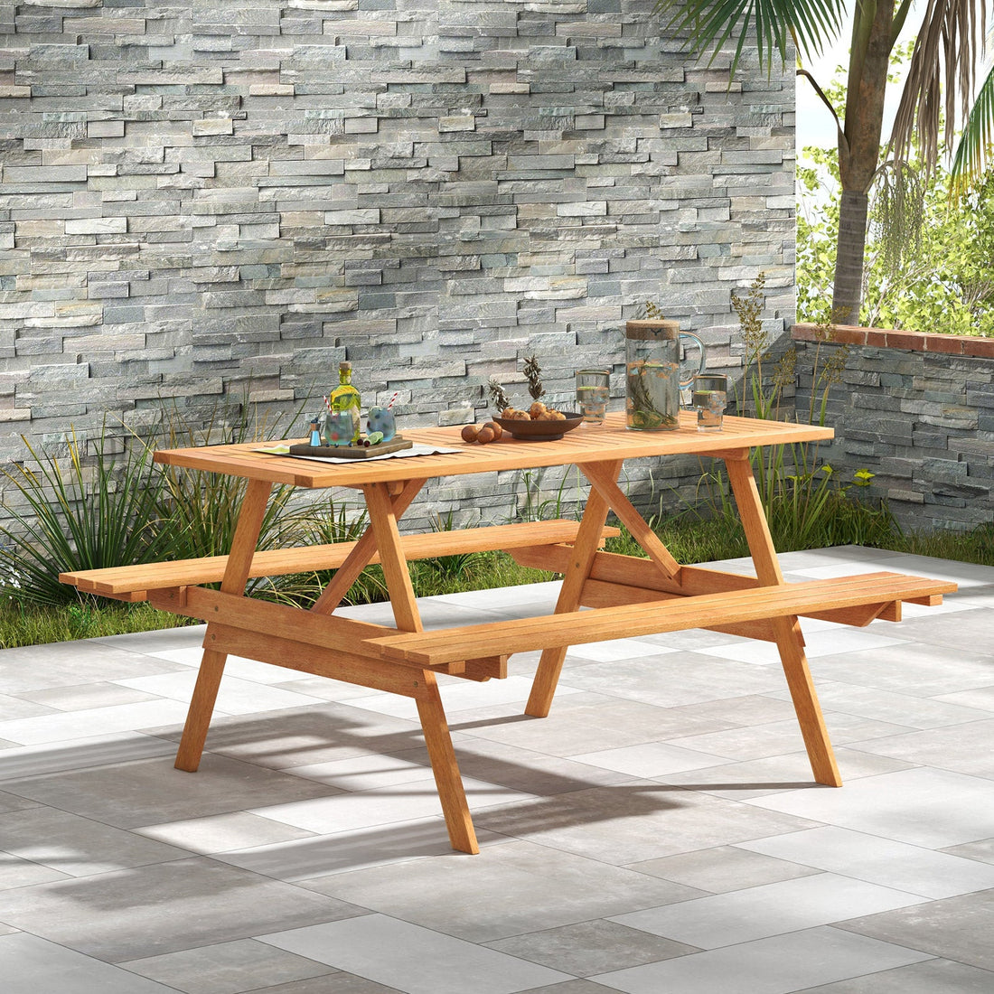 6 Person Picnic Table Set