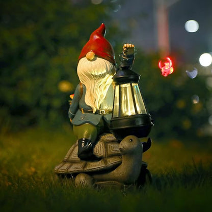 Gnome Garden Sculpture - Turtle