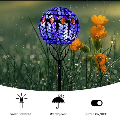 Mosaic Solar Garden Light