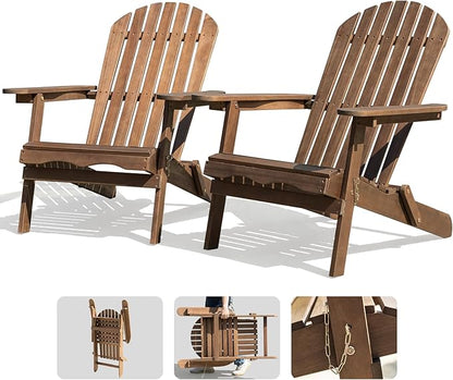IDZO Outdoor Adirondack Chair - Set of 2