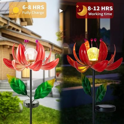 Solar Wind Spinner - Red Lotus