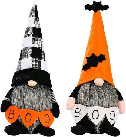 Halloween Gnomes Plush Decor