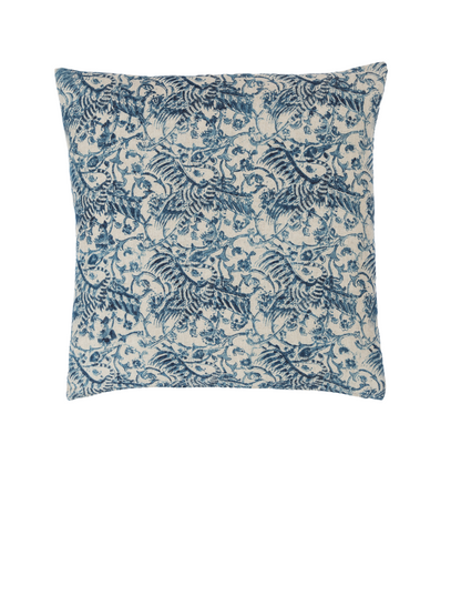Crane Indigo Pillow Cover