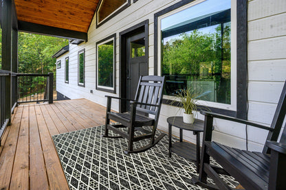 Scotch Black &amp; White Reversible  Outdoor Mat