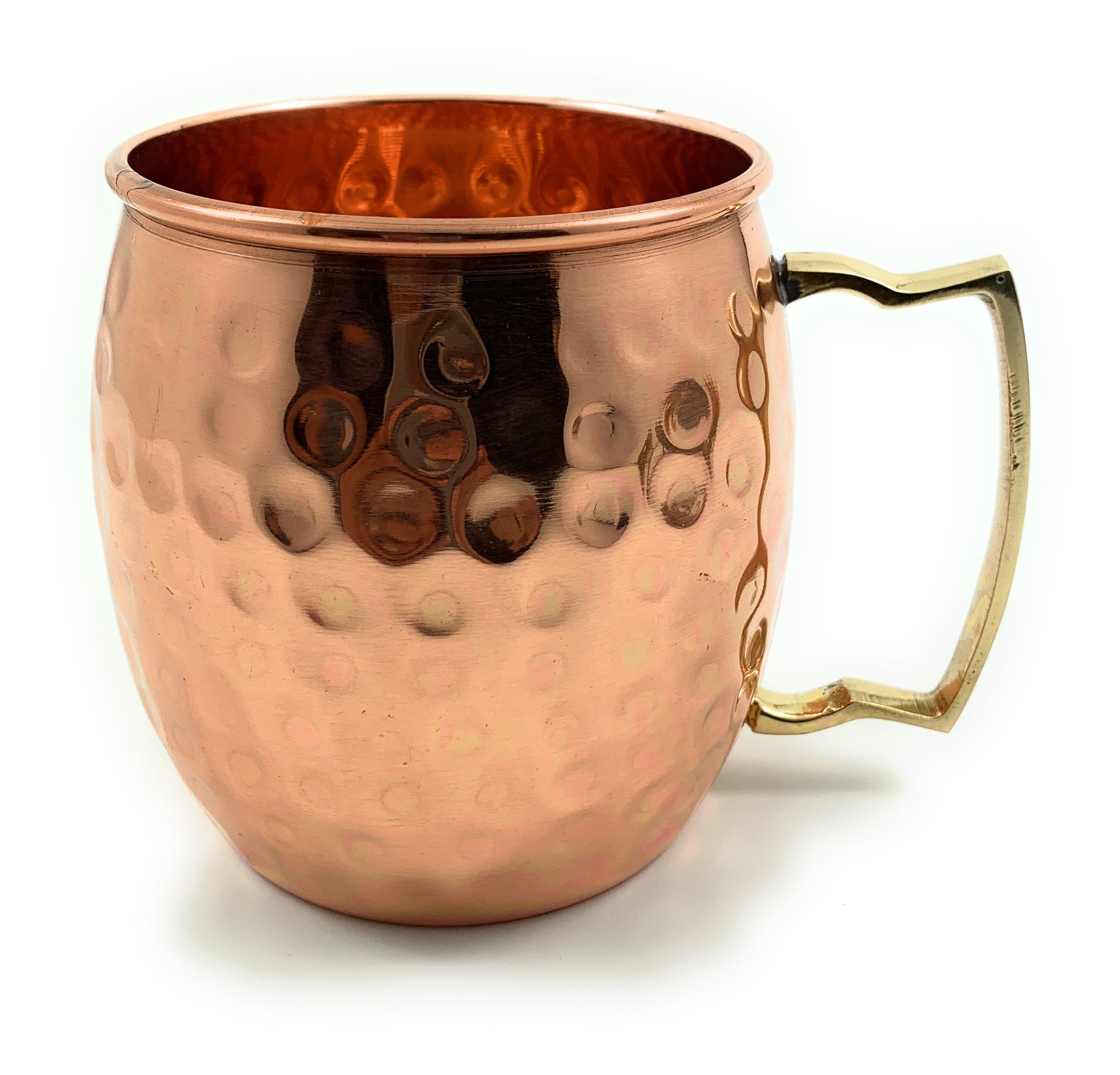Handcrafted Copper Moscow Mule Mugs - Set of 4