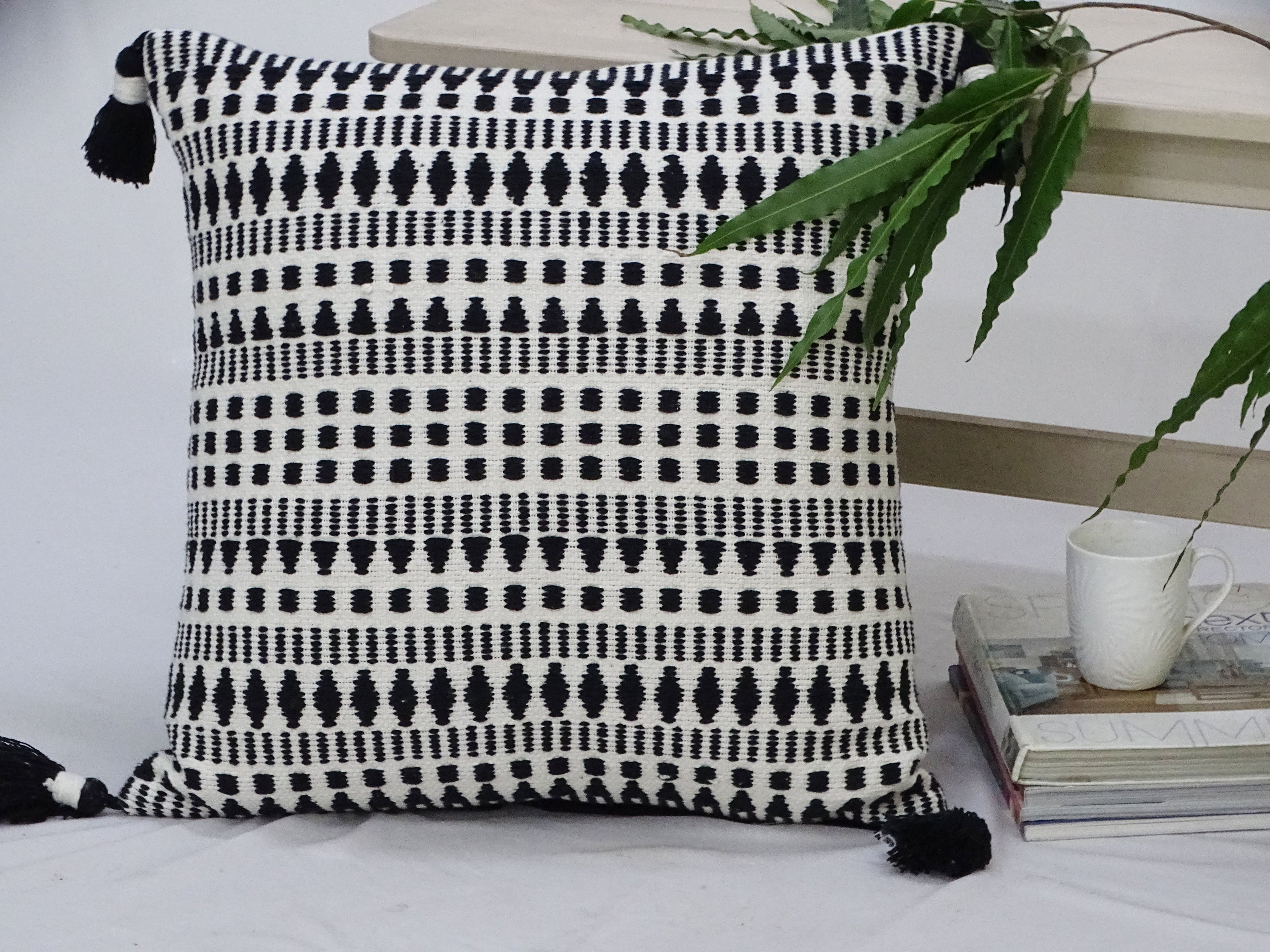 Kaia Tassel Pillow - 22 x 22