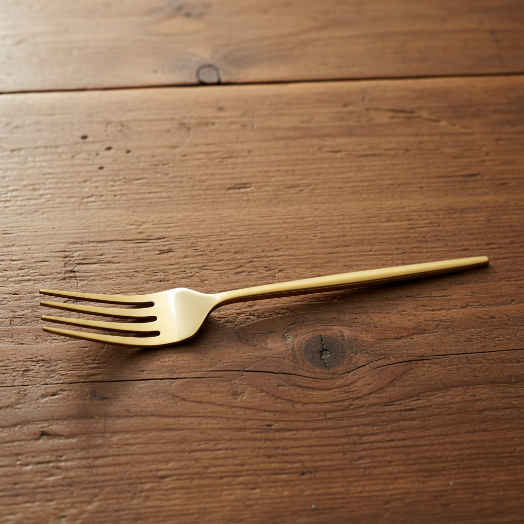 20 Piece Gold Flatware Set
