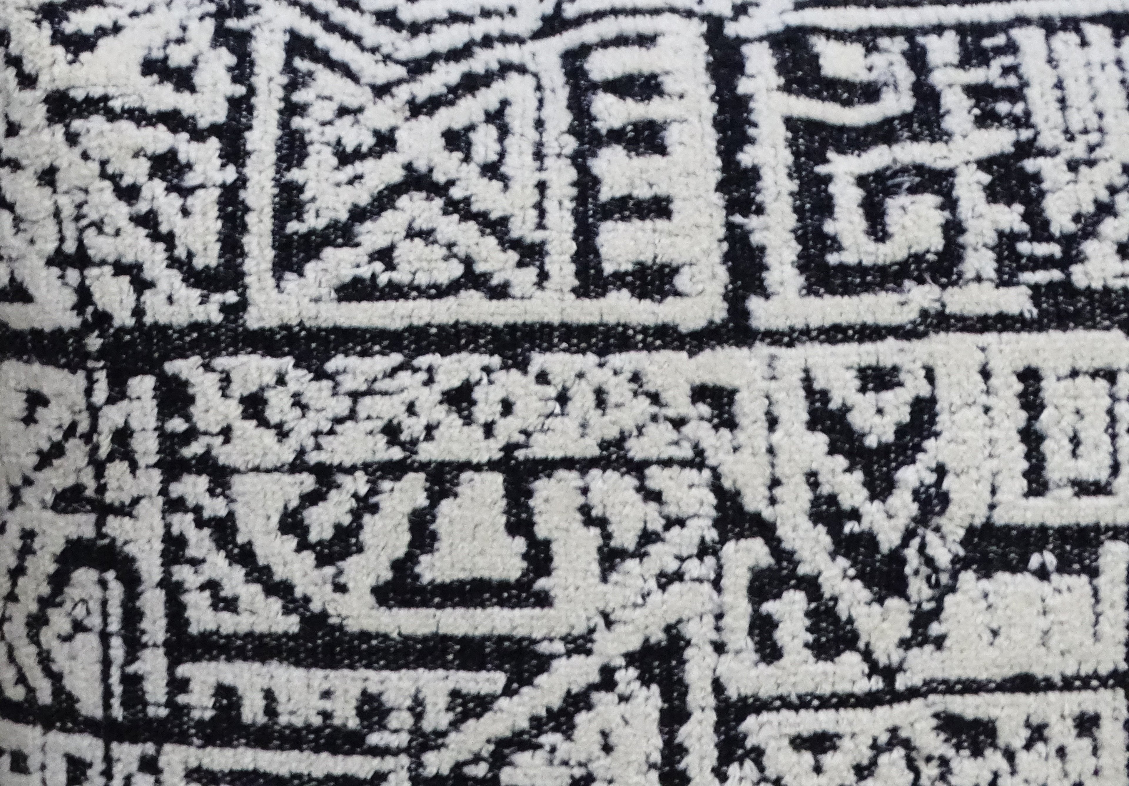 20" x 20" Aztec Throw Pillow with Tassels