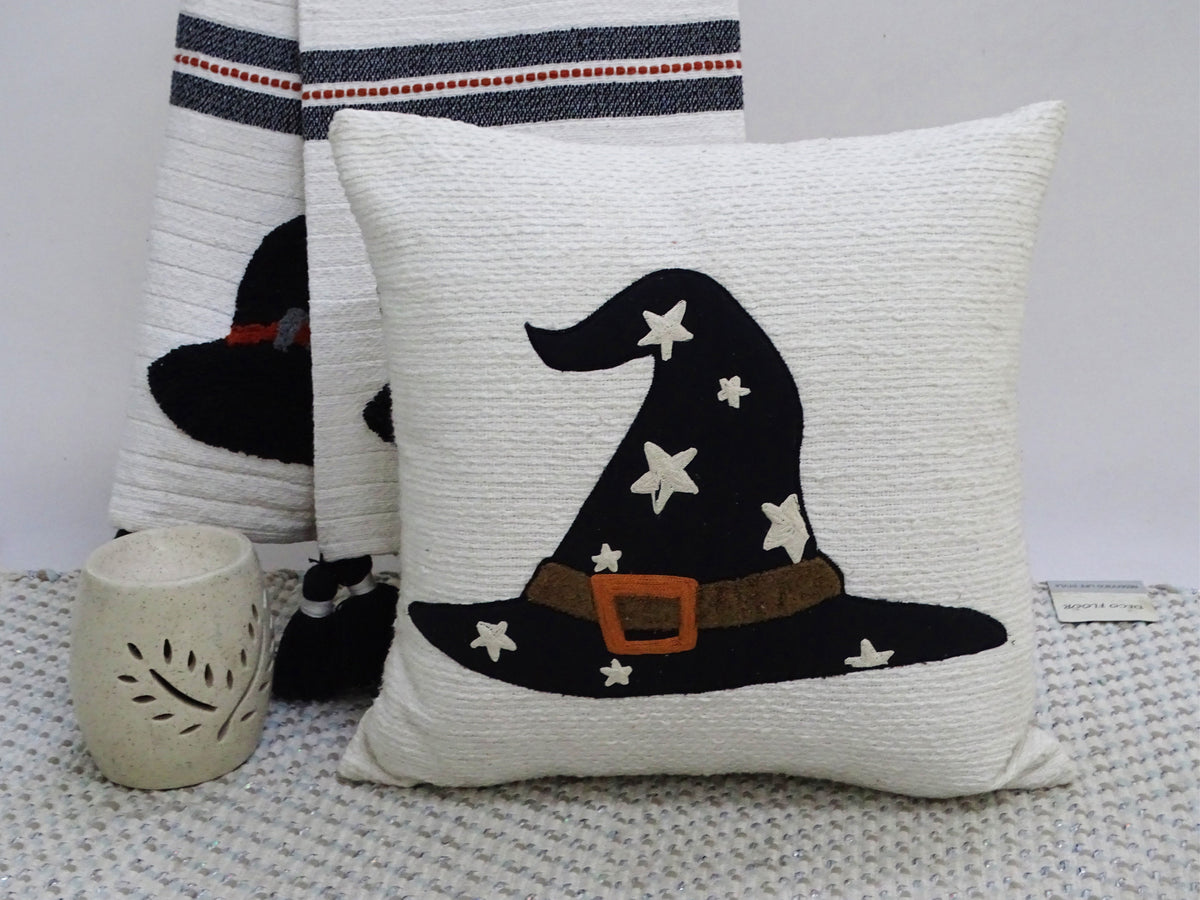 Witch Hat Throw Pillow 20" x 20"