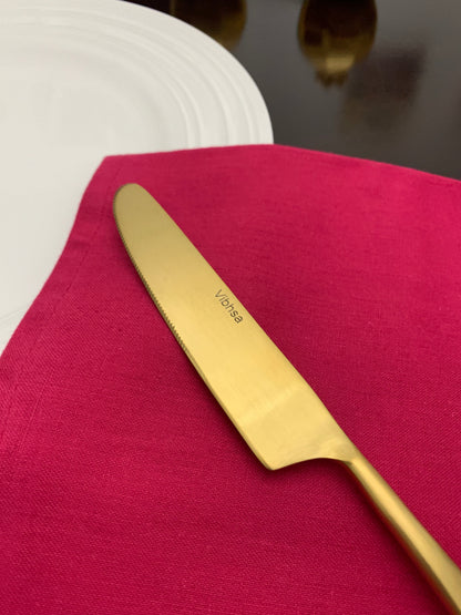 Gold Flatware Set - 20 Piece