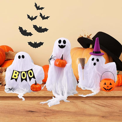 Set of 3 Cute Spooky DIY Ghosts Crafts