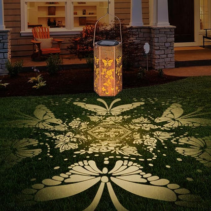 2 Pack Butterfly Solar Lanterns